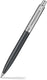 Sheaffer balpen - sentinel 331 - matzwart en gepolijst chroom met chroom gepolijste afwerking - sf-e233151