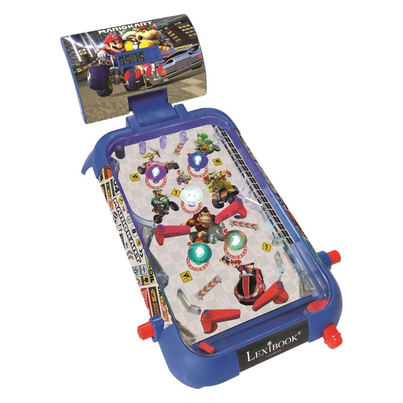 Load image into Gallery viewer, Lexibook super mario electronisch flipperkast met licht en geluid
