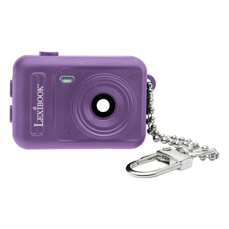 Load image into Gallery viewer, Mini digitale camera sleutelhanger paars
