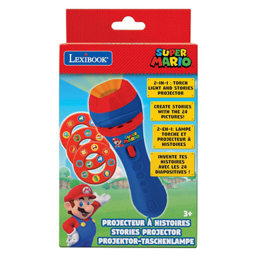Super mario projectie-zaklamp met 24 plaatjes