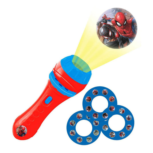 Spiderman projectie-zaklamp met 24 plaatjes