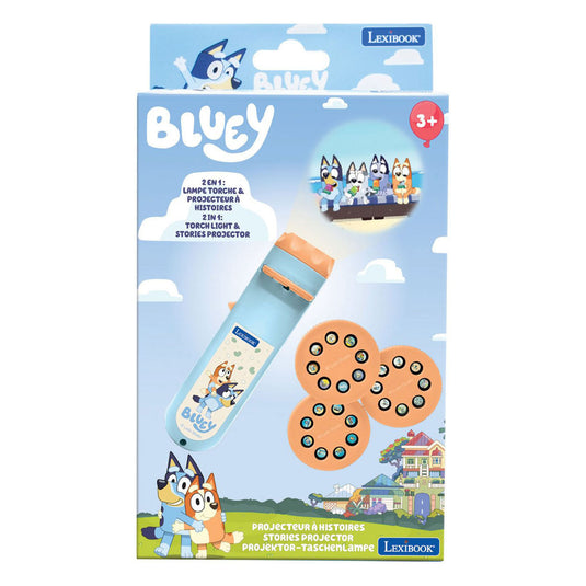 Lexibook verhalenprojector en zaklamp bluey