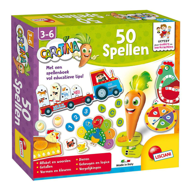 Load image into Gallery viewer, Carotina pratende pen met 50 spellen nl
