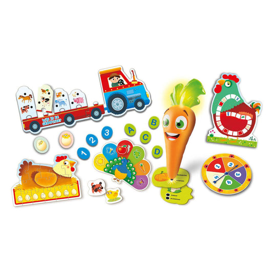 Carotina pratende pen met 50 spellen nl