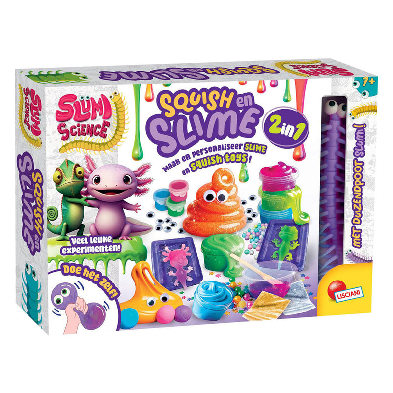 Afbeelding laden in galerijviewer, Ty slumi science squish slime doe-het-zelf kit
