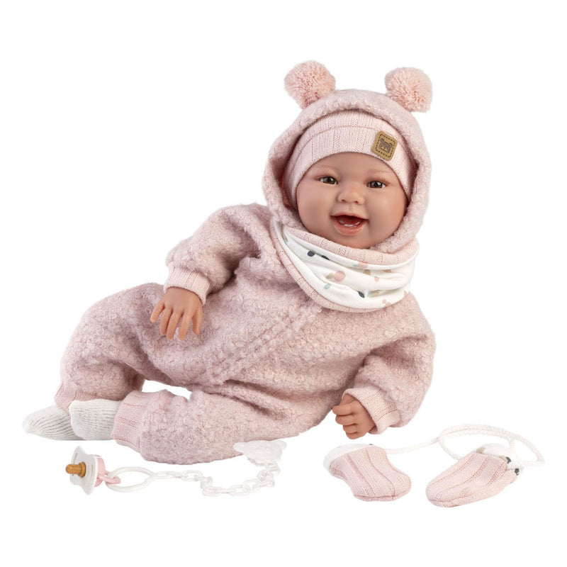 Load image into Gallery viewer, Imp tala newborn babypop met geluid - 44 cm

