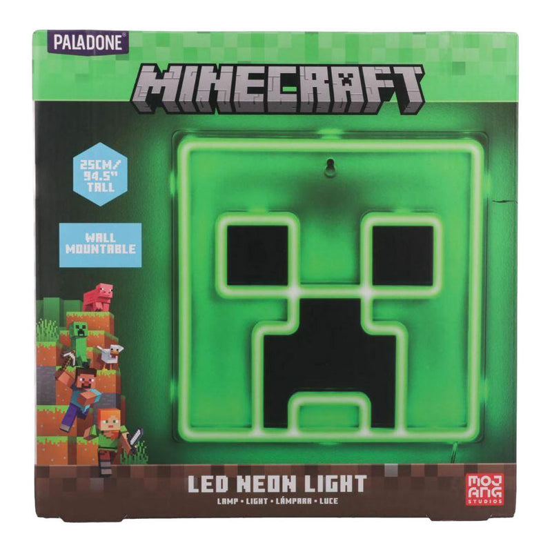 Load image into Gallery viewer, Minecraft creeper led neon wandlamp
