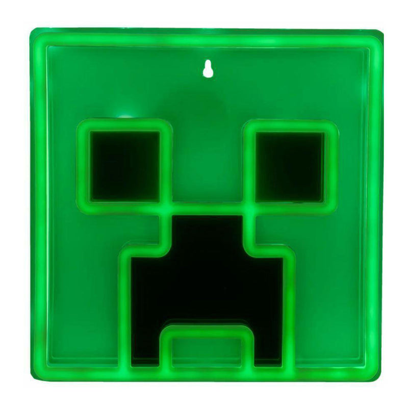 Load image into Gallery viewer, Minecraft creeper led neon wandlamp
