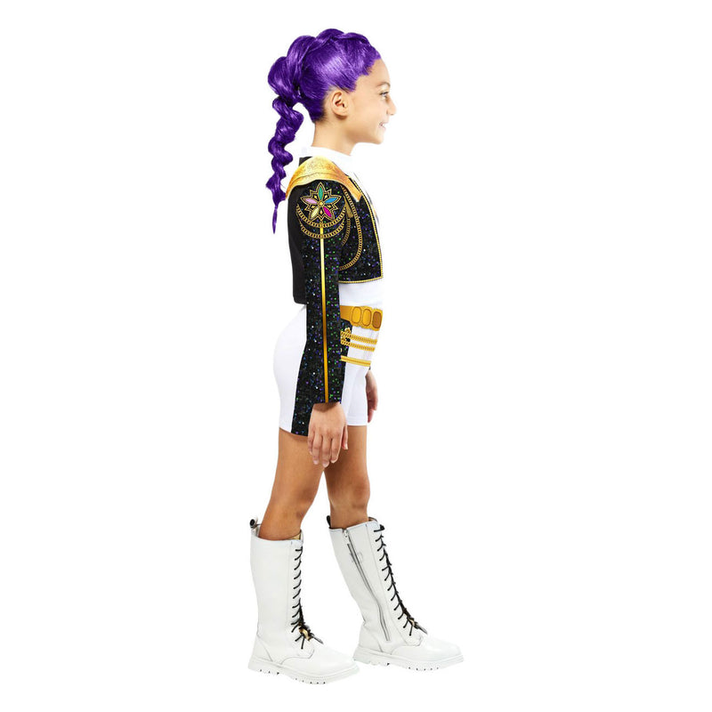Afbeelding laden in galerijviewer, K-pop demon hunters classic rumi golden verkleedkostuum 11-13 jaar
