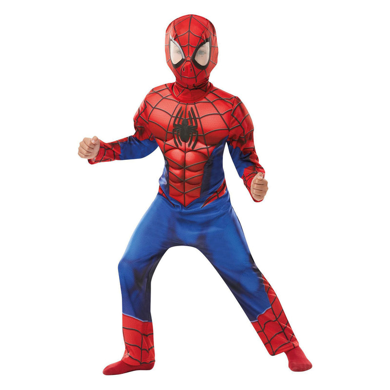 Load image into Gallery viewer, Rubies ultimate spider-man deluxe verkleedkostuum medium
