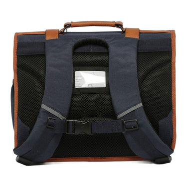 Caméléon schooltas mustard badges - 38cm