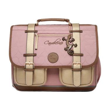 Caméléon schooltas cozy heart - 38cm
