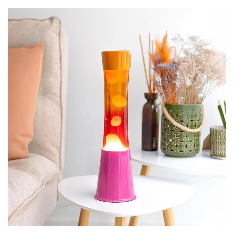 Load image into Gallery viewer, Fisura lavalamp tower gradient roos oranje
