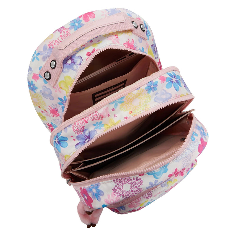 Load image into Gallery viewer, Kipling class room rugzak - flower stamp
