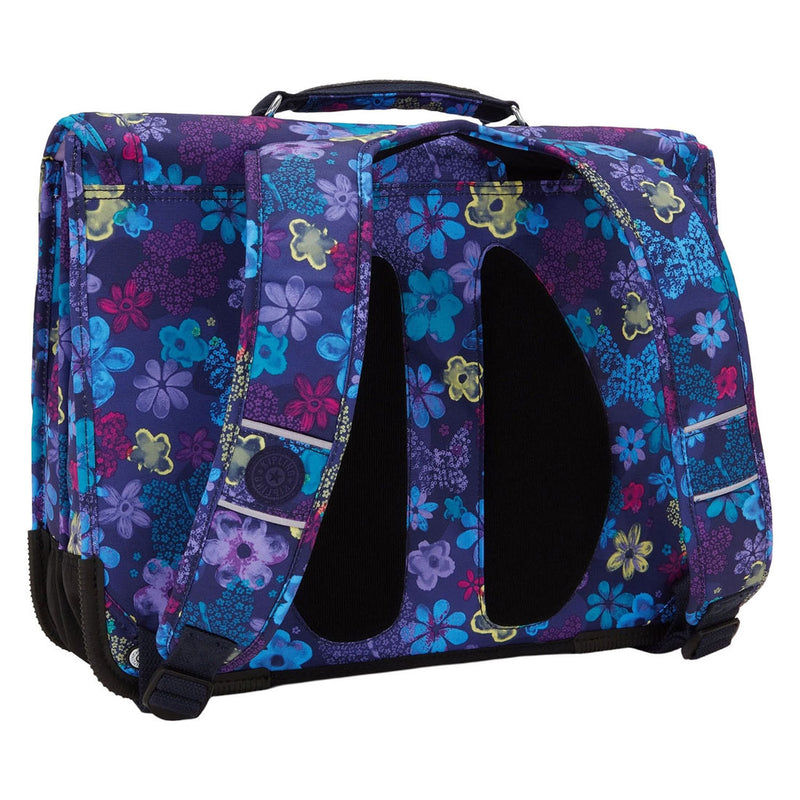 Load image into Gallery viewer, Kipling preppy rugzak - dark flower stamp
