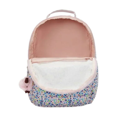 Kipling seoul laptop rugzak - digi flower print