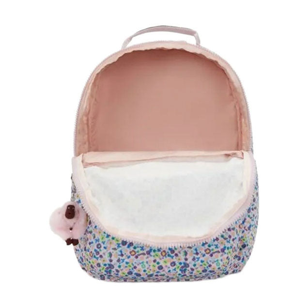Load image into Gallery viewer, Kipling seoul laptop rugzak - digi flower print
