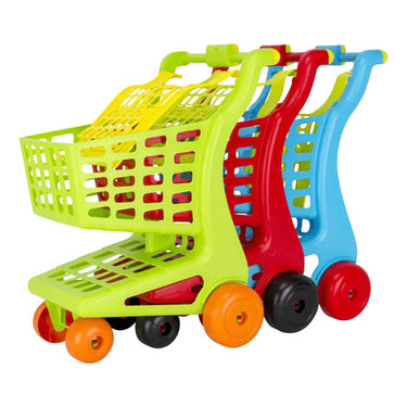Winkelwagentje met poppenzitje