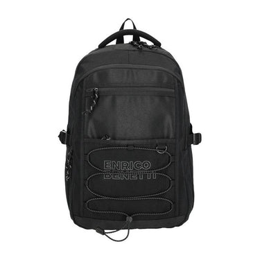 Enrico benetti rugzak anchorage zwart - laptop 17 inch