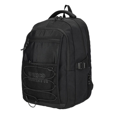 Enrico benetti rugzak anchorage zwart - laptop 17 inch