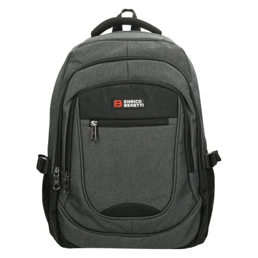 Enrico benetti rugzak hamburg grijs - laptop 17 inch