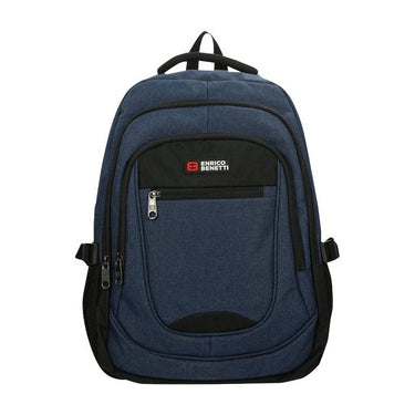 Enrico benetti rugzak hamburg navy - laptop 17 inch