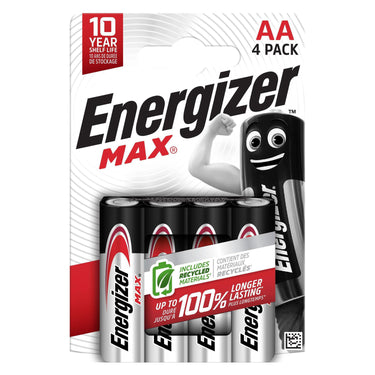 Energizer max aa alkaline batterijen 4st.