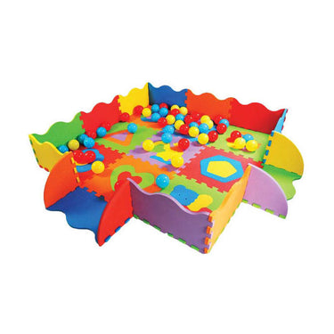 Foamtegels met rand en 40 ballen
