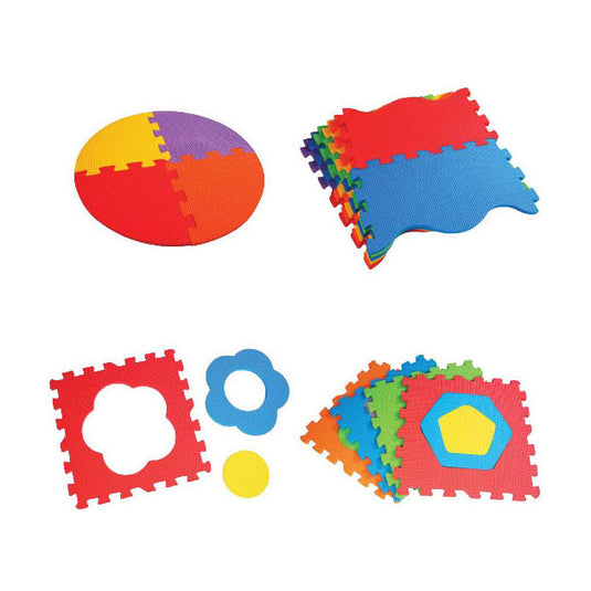 Foamtegels met rand en 40 ballen