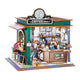 Houten bouwpakket diorama café - 120dlg.