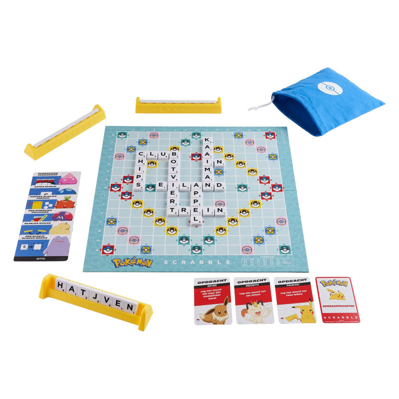 Load image into Gallery viewer, Mattel scrabble pokemon bordspel nl

