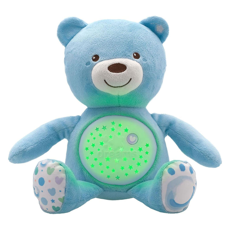 Load image into Gallery viewer, Knuffel projector baby bear first dreams - blauw
