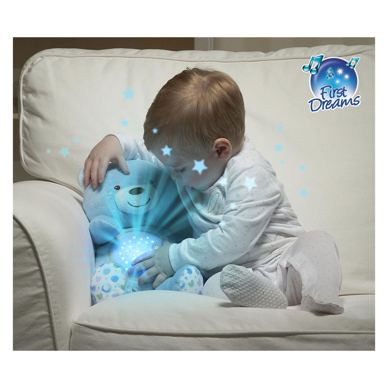 Load image into Gallery viewer, Chicco knuffel projector baby bear first dreams blauw
