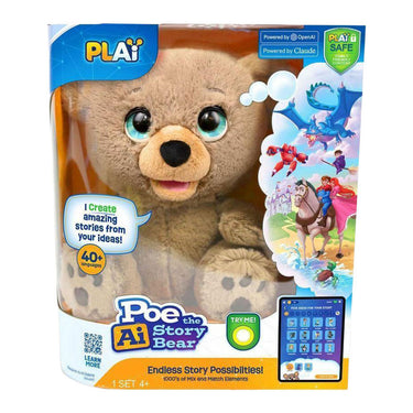 Pic poe de interactieve ai verhaaltjesbeer knuffel
