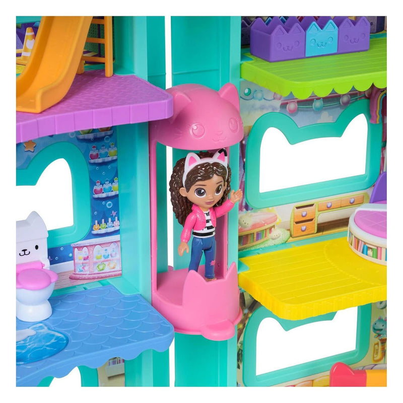 Load image into Gallery viewer, Gabby's poppenhuis gabby’s poppenhuis de film – poppenhuis - + 60cm hoog - vanaf 3 jaar - met speelfiguur accessoires
