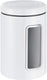 Wesco classic line voorraadbus met venster | 2 liter | metaal - wit | voorraadpot