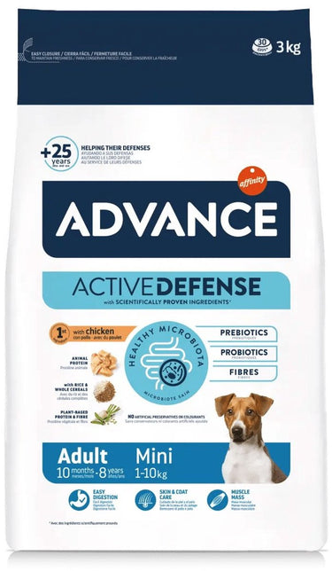 Advance - mini adult - hondenvoer - 3 kg