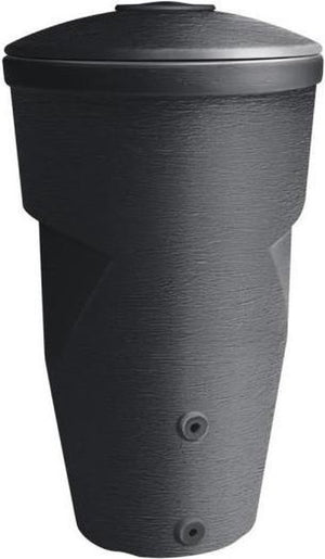 Merkloos sans marque regenton antraciet - 270 liter