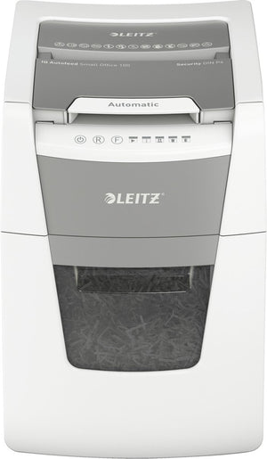 Leitz papierversnipperaar iq wit