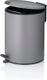 Kela pedaal afvalemmer, 5 l, licht grijs - | mats