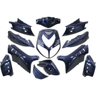 Edge plaatset 13-delig voor peugeot speedfight 2 - blauw metallic