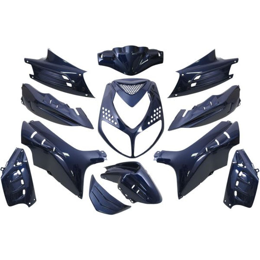 Edge plaatset 13-delig voor peugeot speedfight 2 - blauw metallic