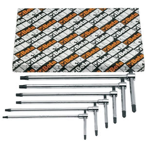 Beta torx stiftsleutelset tools 951tx s6 met greep (6 delig)