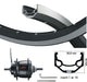 Kgs achterwiel 28 inch (622) nexus 8 remnaaf zwart