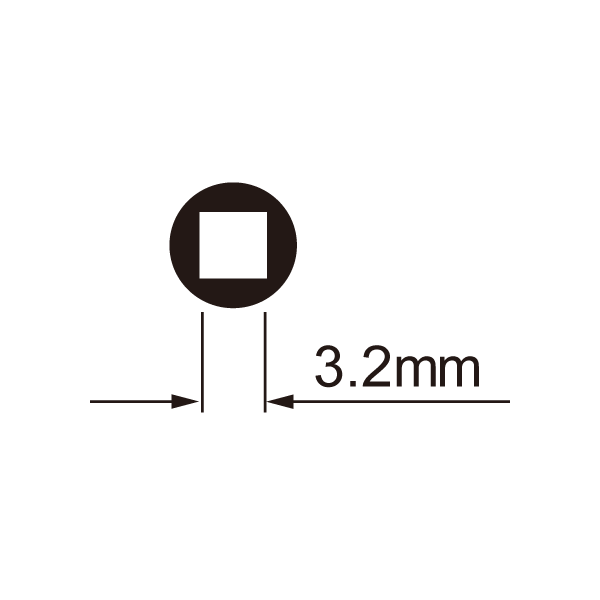 Load image into Gallery viewer, IceToolz Spaaknippelsleutel 12B3 voor 3,2 mm (vierkante) nippels
