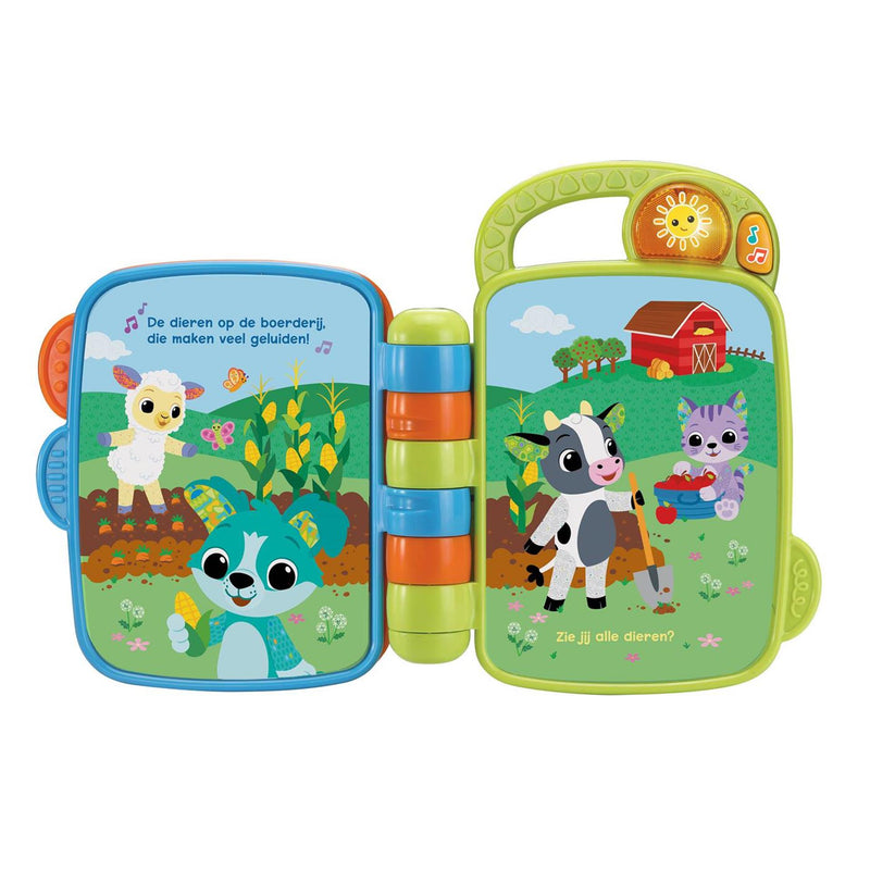 Load image into Gallery viewer, Vtech dierenvriendjes muziekboek met geluid 15,5x3x5x17,5cm
