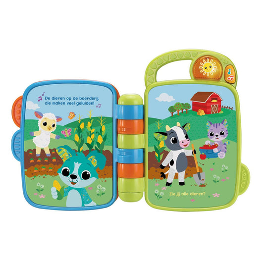 Vtech dierenvriendjes muziekboek met geluid 15,5x3x5x17,5cm