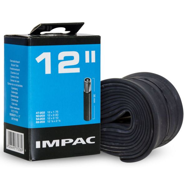 Load image into Gallery viewer, Impac Binnenband (by Schwalbe) AV12 12x1.75 2.35 ETRTO 47 62-203, Ventiel:Schrader auto 35mm
