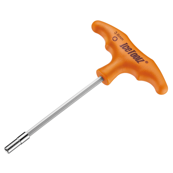 Load image into Gallery viewer, Icetoolz spaaknippelsleutels 12d5 voor 3,6mm (vierkante) nippels
