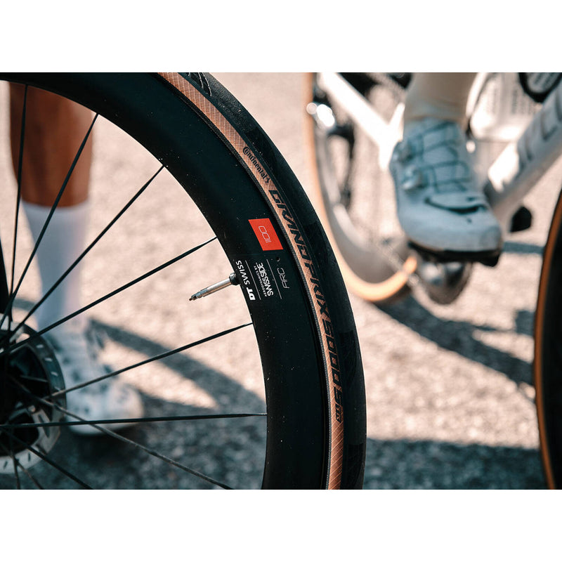 Load image into Gallery viewer, Continental Grand Prix raceband 700x25C, zwart bruin, tubeless, 25-622 ETRTO
